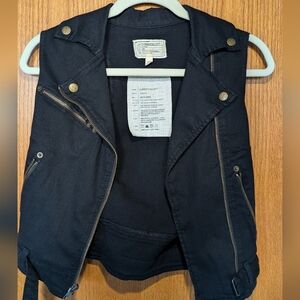 Current/Elliott Black and Cream Garment